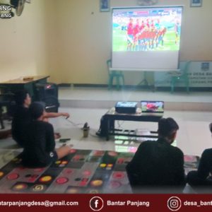 Nonton Bareng Final Fifa World Cup 2026 di Kantor Desa Bantar Panjang
