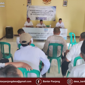 Pertemuan Rutin Minggon Kepala Desa Se-Kecamatan Cikeusal Bahas Berbagai Isu Strategis